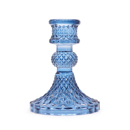 Vintage Candle Holder – Royal Blue
