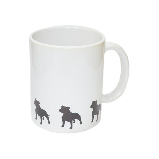 Staffie Mug – Contemporary Silhouette Coffee Cup | Ashton and Finch
