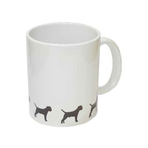 Border Terrier Mug – Contemporary Silhouette Coffee Cup | Ashton and Finch