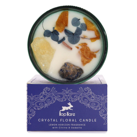 Crystal Magic Flower Candle – The Sun