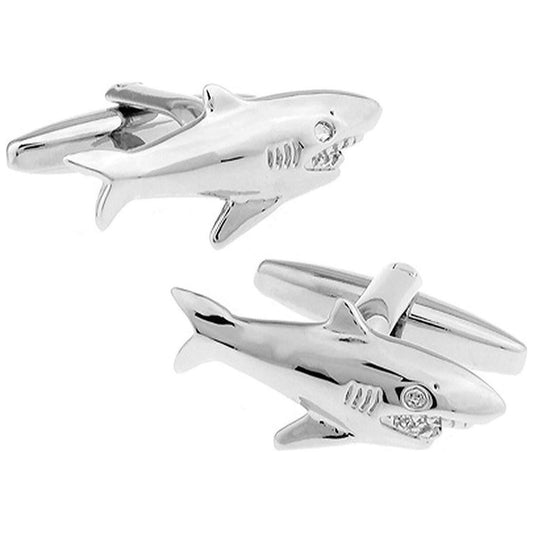 Shark Cufflinks  | Ashton and Finch