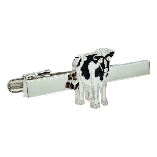 Friesian Dairy Cow Tie Clip  | Ashton and Finch