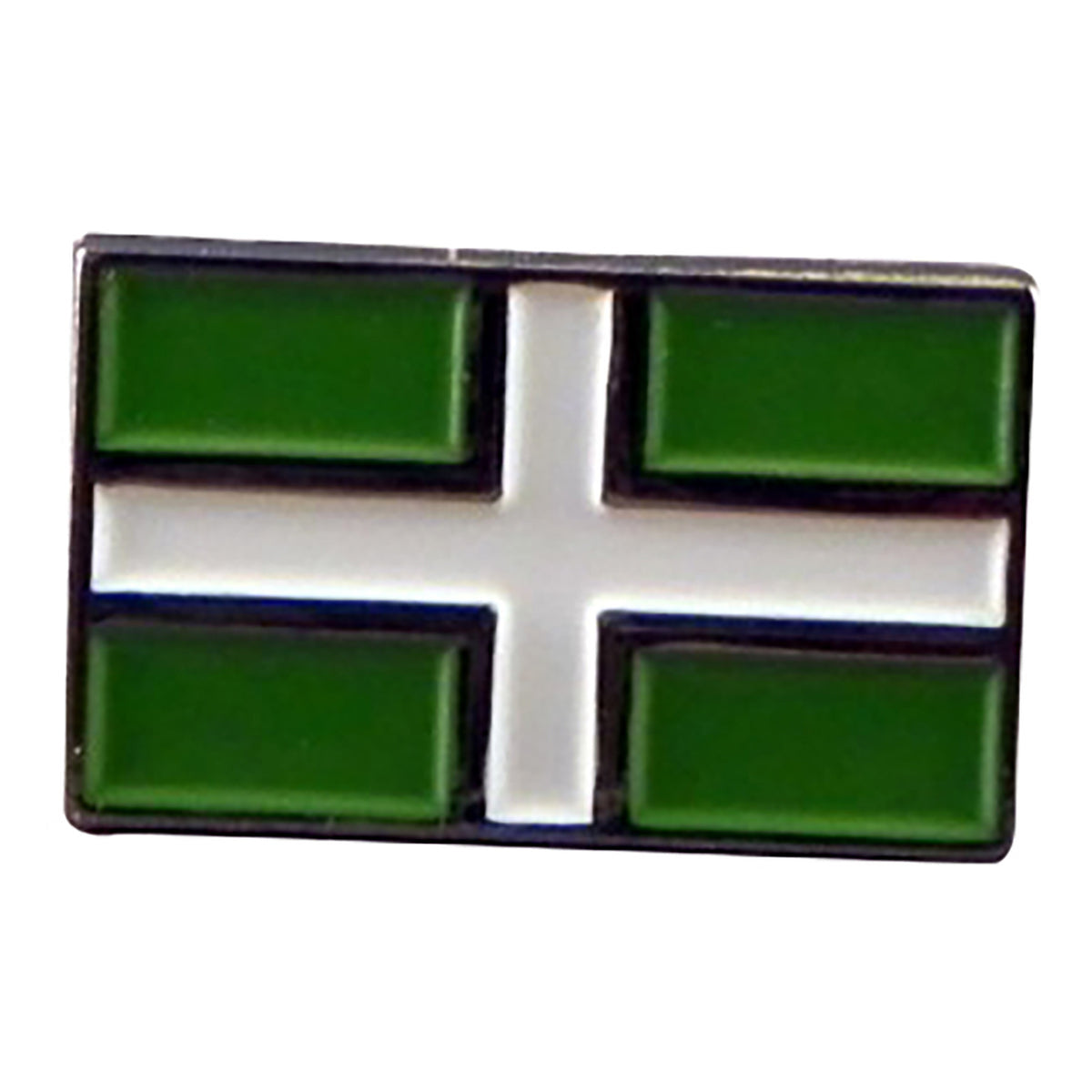 Devonshire Devon Flag Metal Enamel Lapel Pin Badge