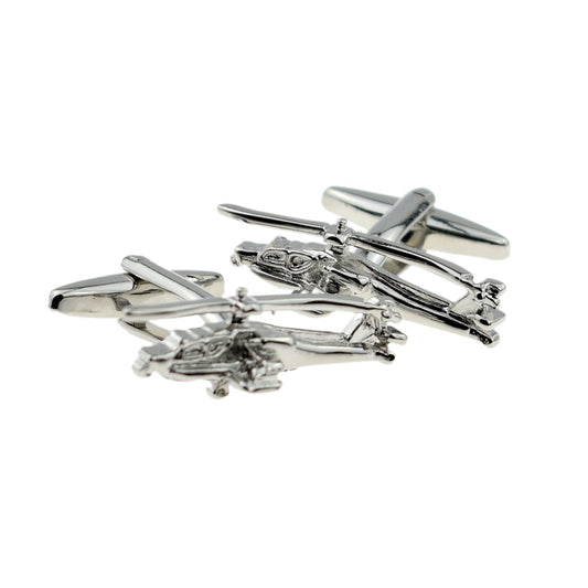 Apache Gunship Helicopter Cufflinks | Ashton and Finch