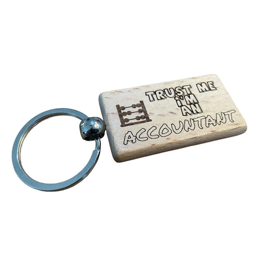 Trust Me, I'm an Accountant Keyring Gift  | Ashton and Finch