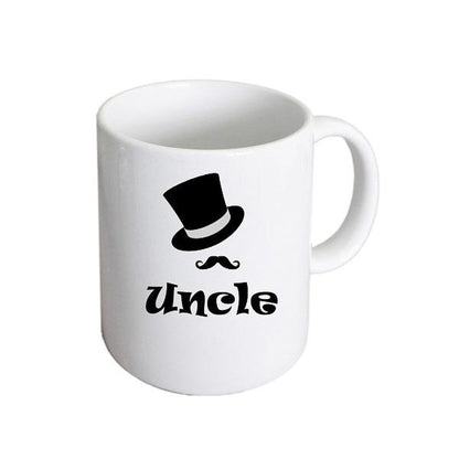 Wedding Mug – Uncle Top Hat and Moustache Cup | Ashton and Finch