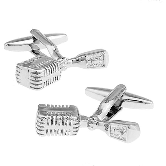 Microphone Cufflinks  | Ashton and Finch