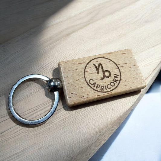 Capricorn Zodiac Keyring Gift  | Ashton and Finch