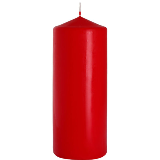 Red Pillar Candle – 80 x 200mm