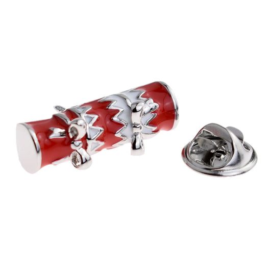 Christmas Cracker Design lapel Pin Badge