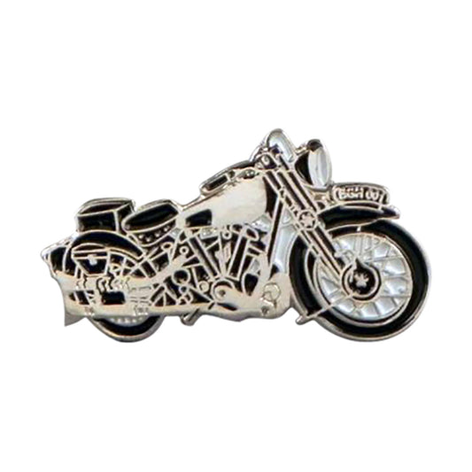 Classic Motorcycle Motorbike  Metal Enamel Lapel Pin Badge