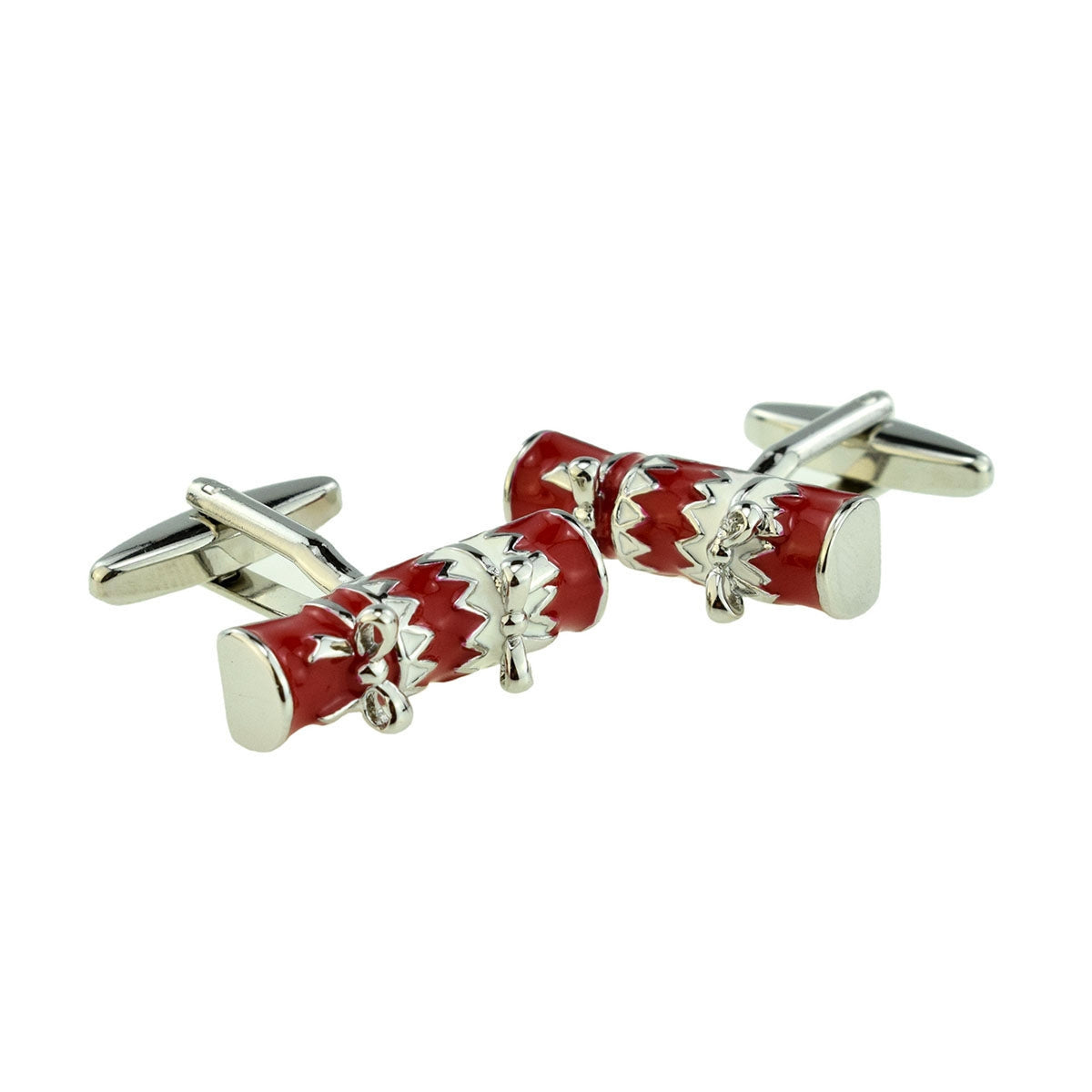 High Quality Detailed Christmas Cracker Cufflinks | Ashton and Finch