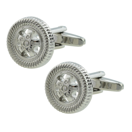 Alloy Wheel Style Cufflinks | Ashton and Finch