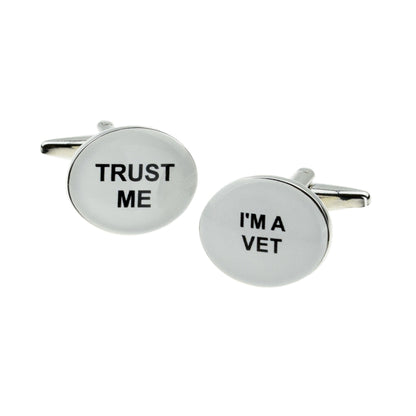 Trust me I'm a Vet Cufflinks | Ashton and Finch