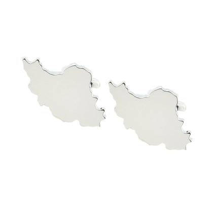 Iran Outline Map Cufflinks | Ashton and Finch