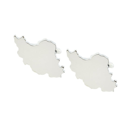 Iran Outline Map Cufflinks | Ashton and Finch