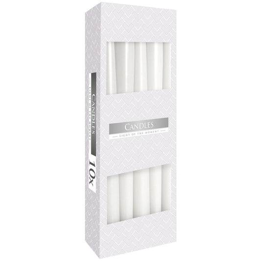 White Taper Candle