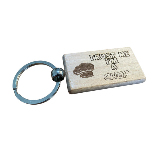 Trust Me, I'm a Chef Keyring Gift  | Ashton and Finch