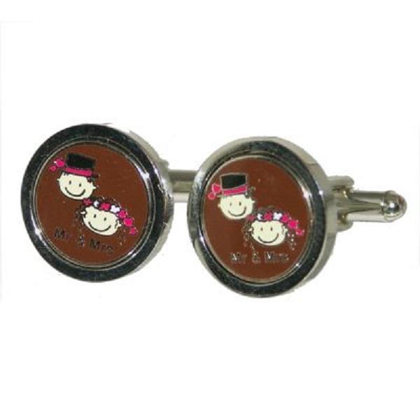 Mr & Mrs Wedding Cufflinks | Ashton and Finch