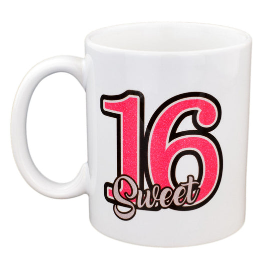Sweet 16 Mug – Birthday Coffee Cup | Ashton and Finch