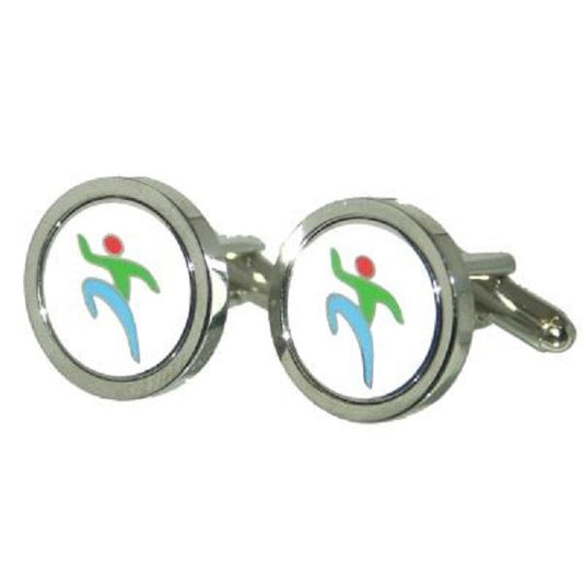 Sporting Man Cufflinks | Ashton and Finch