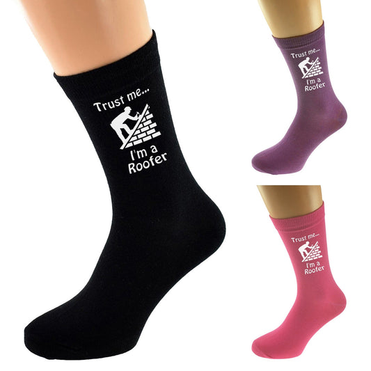 Trust Me I’m A Roofer Design Socks| Ashton and Finch