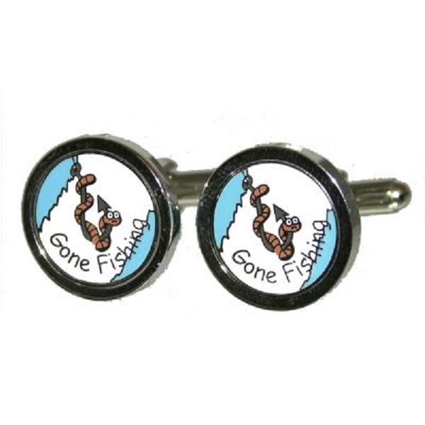 Gone Fishing Fishermans Cufflinks | Ashton and Finch