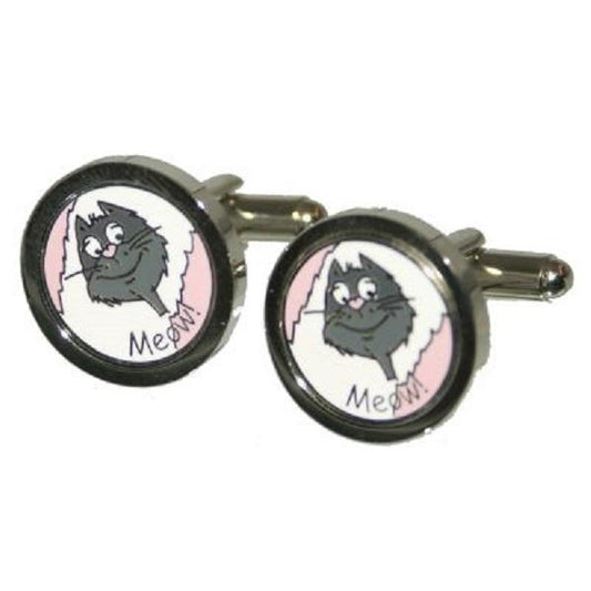 Meow Cool Cat Cufflinks | Ashton and Finch