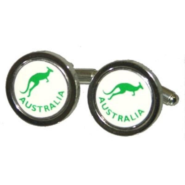 Australia Kangaroo Theme Cufflinks | Ashton and Finch