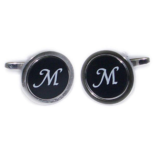 Alphabet Monogram Initials Cufflinks | Ashton and Finch