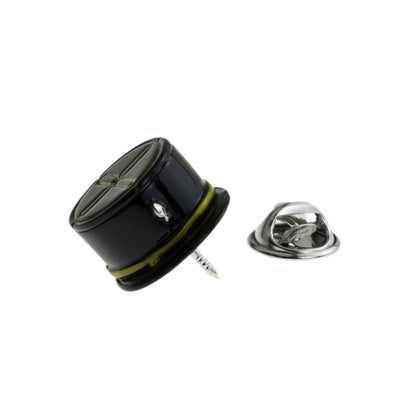 Detailed Kepi Hat Design Lapel Pin Badge