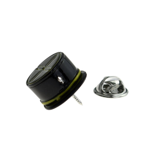 Detailed Kepi Hat Design Lapel Pin Badge