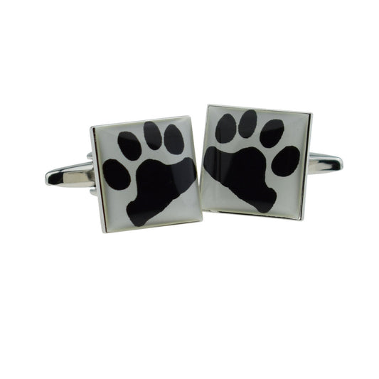 Dogs Paw Print Cufflinks | Ashton and Finch