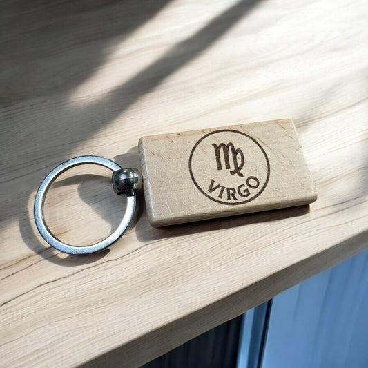 Virgo Zodiac Keyring Gift  | Ashton and Finch