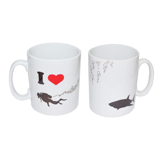 Diving Mug – I Love Diving Full Wrap Coffee Cup | Ashton and Finch