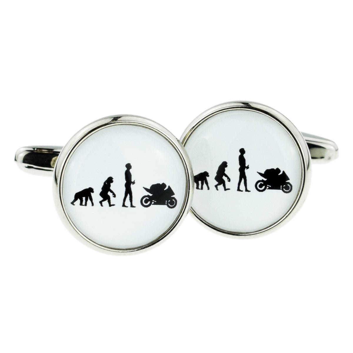 Evolution of a Motorbike Rider Cufflinks | Ashton and Finch