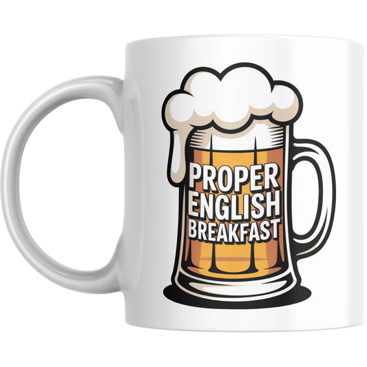 Proper English Breakfast Mug – Beer Pint Design