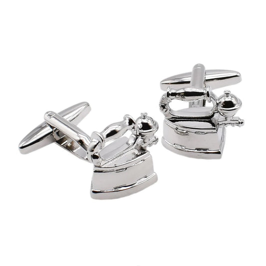 Iron Design Cufflinks | Ashton and Finch