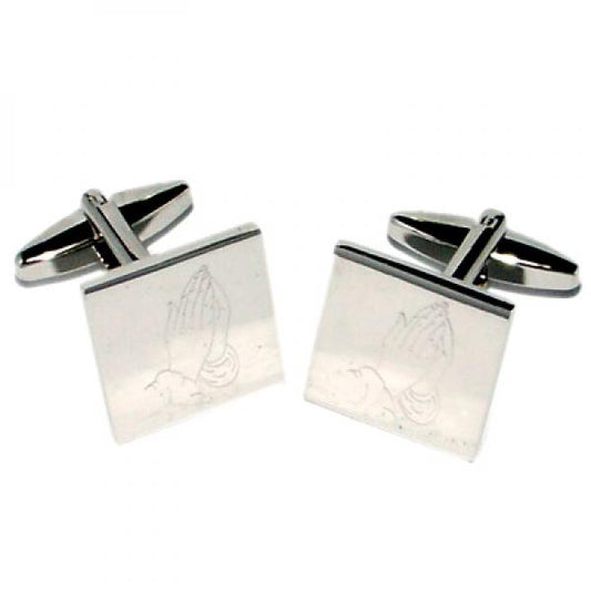 Hands Clasped in Prayer Cufflinks | Ashton and Finch