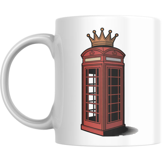 Red Phone Box Mug – British Icon Coffee Cup