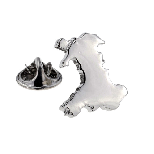 Wales Outline Map Welsh Lapel Pin Badge