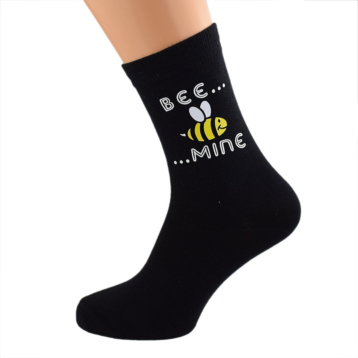 Bee Mine Bumble Bee Design Socks| Ashton and Finch
