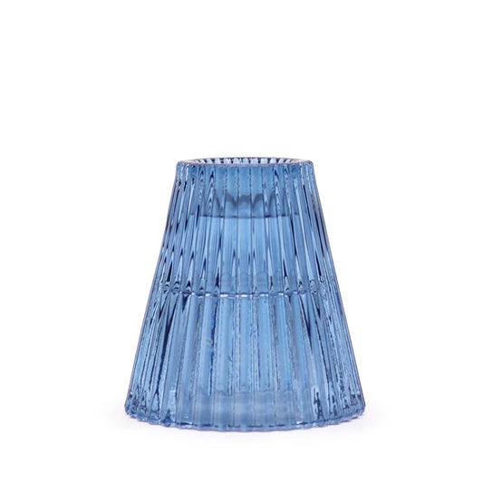 Reversible Candle Holder for Dinner Candles & Tealights – Royal Blue