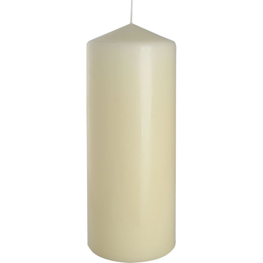 Ivory Pillar Candle – 80 x 200mm