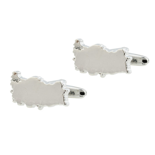 Turkey Outline Map Cufflinks | Ashton and Finch