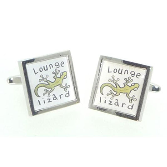 Lounge Lizard Cufflinks | Ashton and Finch