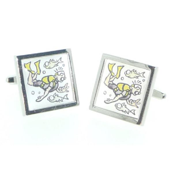 Excellent Divers Cufflinks | Ashton and Finch