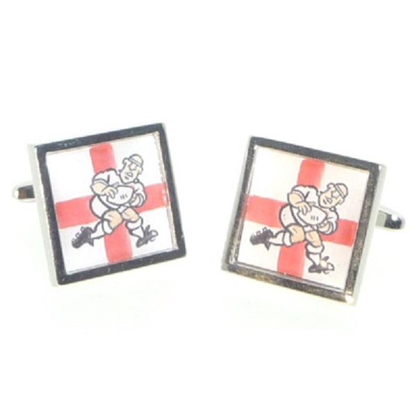 England George Cross Rugby Player Cufflinks | Ashton and Finch