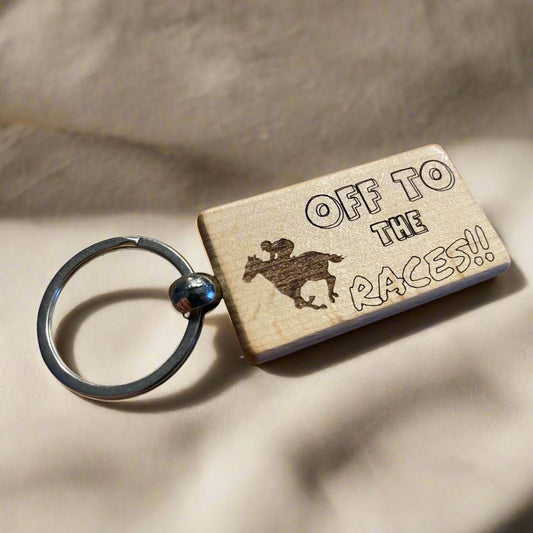 Horse Racing Keyring Gift  | Ashton and Finch