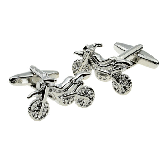 Motocross Dirt Bike Motorcycle Bikers Cufflinks | Ashton and Finch